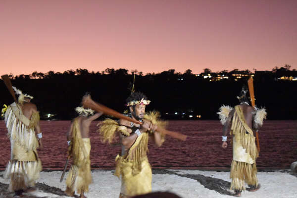 Melanesian feast entertainment