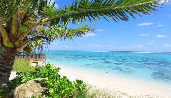 Cook Islands family accommodation - Moana Sands Beachfront Villas